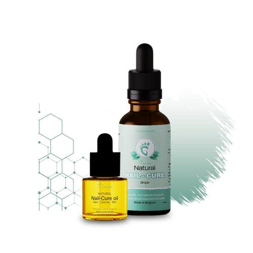 By La Nature Nail-Cure Drops 30ml + Oil 4ml
